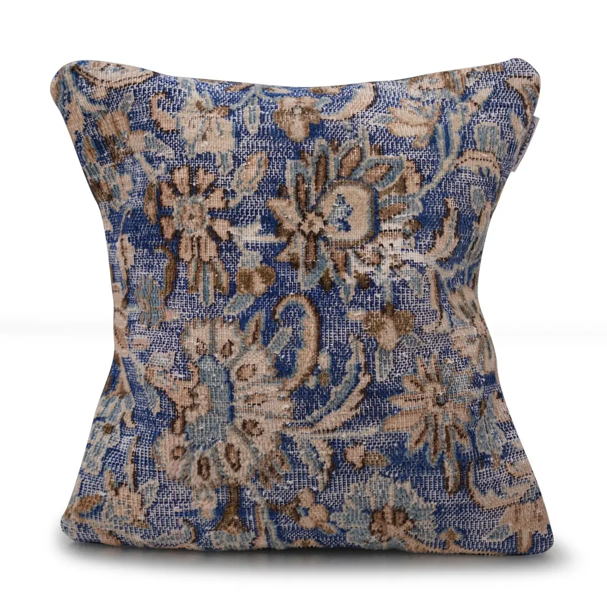 Canvello Kerman Rug Blue Accent Pillows - 18’’x18’’ - Canvello