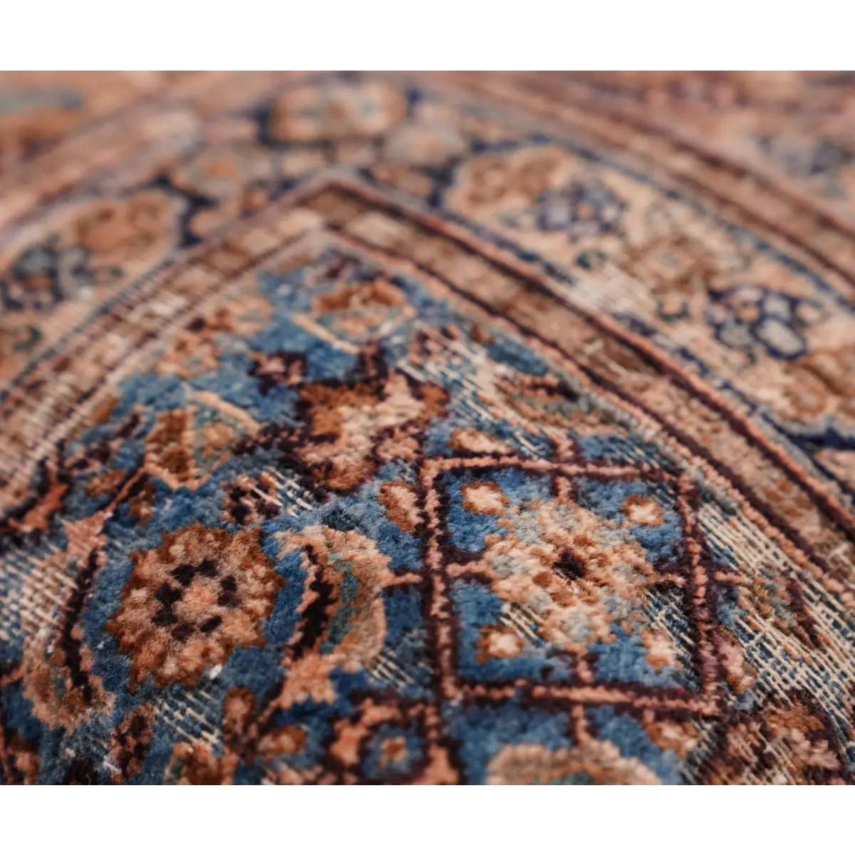 Canvello Kerman Rug Light Brown Throw Pillows - 18’’x18’’ - Canvello