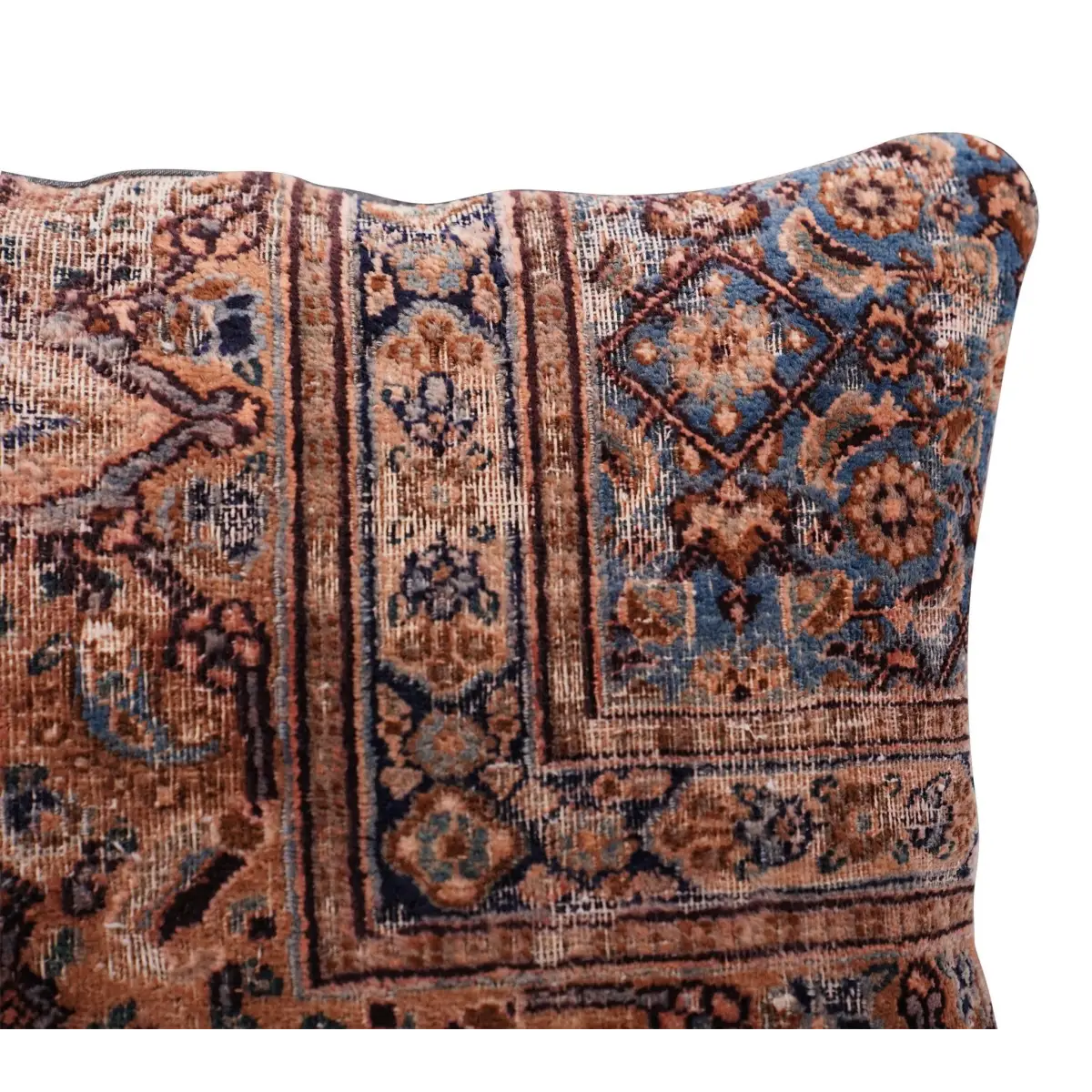 Canvello Kerman Rug Light Brown Throw Pillows - 18’’x18’’ - Canvello