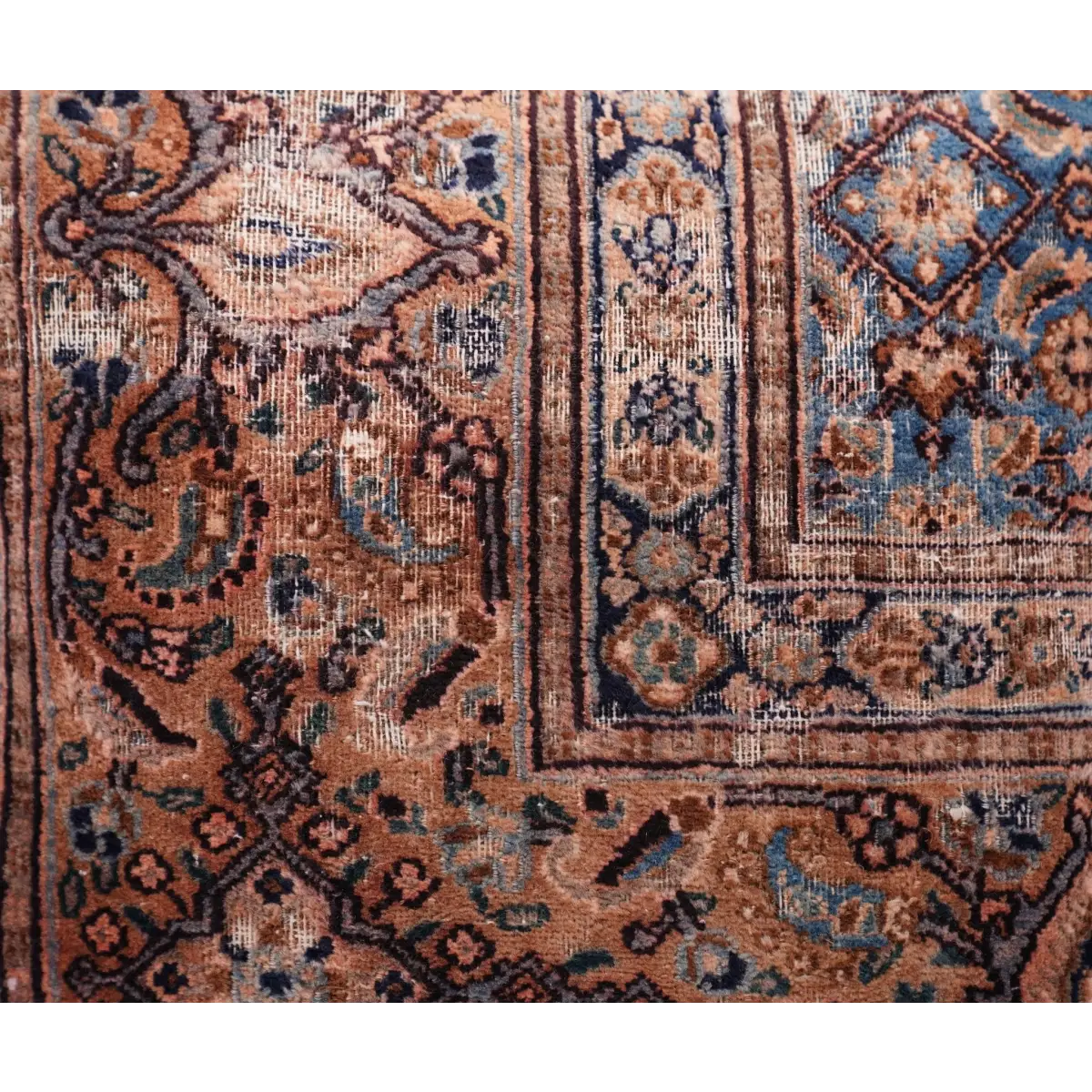 Canvello Kerman Rug Light Brown Throw Pillows - 18’’x18’’ - Canvello