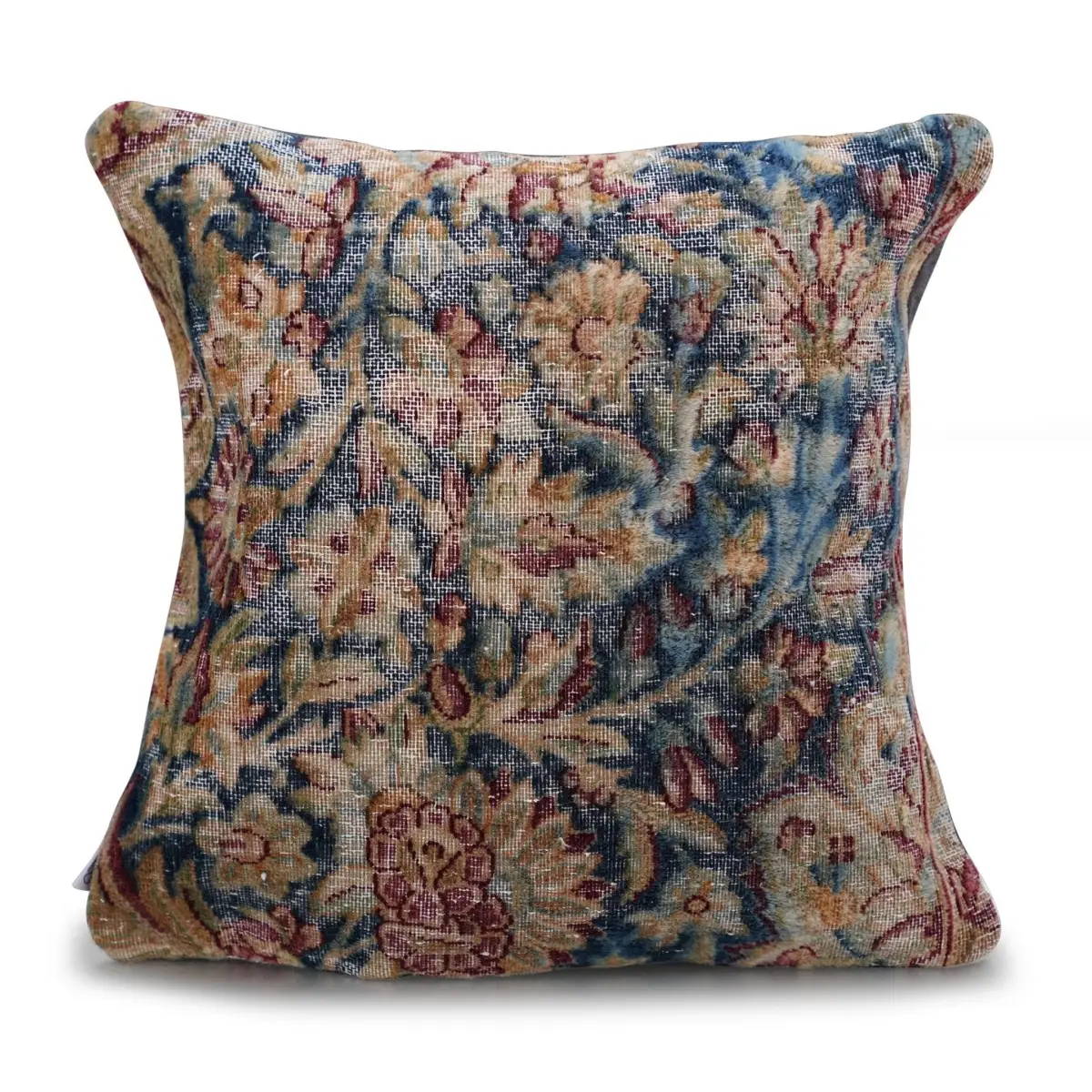 Canvello Kerman Rug Silkroad Throw Pillows - 18’’x18’’ - Canvello