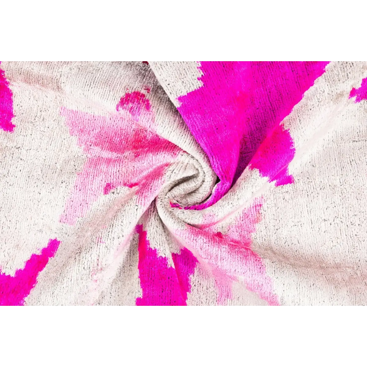 Canvello Luxurious 16x24 Handmade Velvet Silk Pillow with Premium Down Feather Insert - Pink Star - Canvello