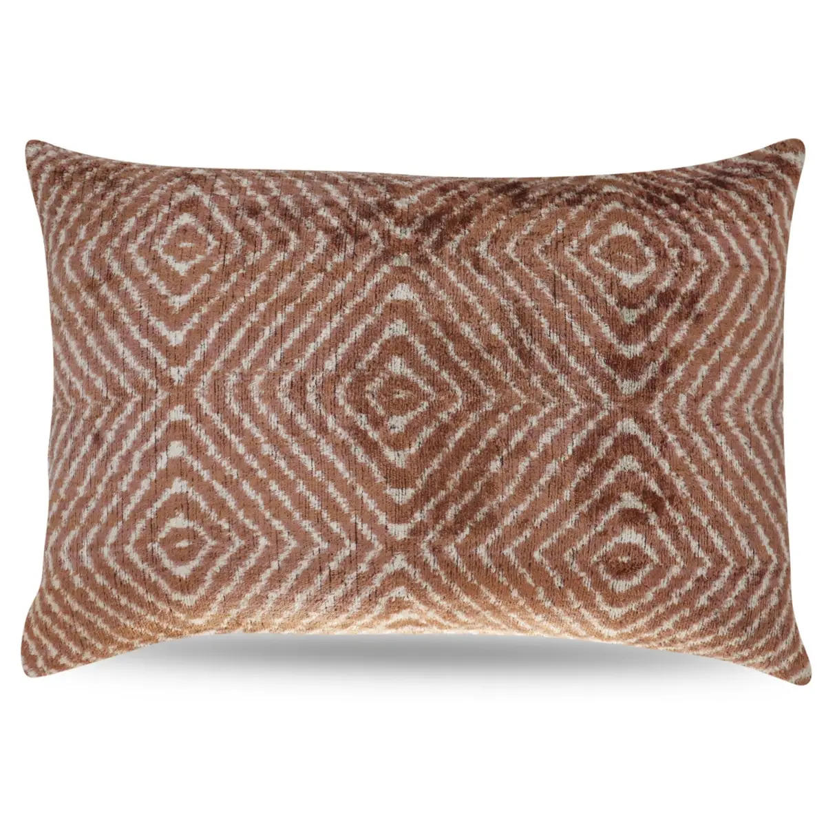 Canvello Luxury Brown Pillow for Couch with Down insert | 16 x 24 in (40 x 60 cm) - Canvello