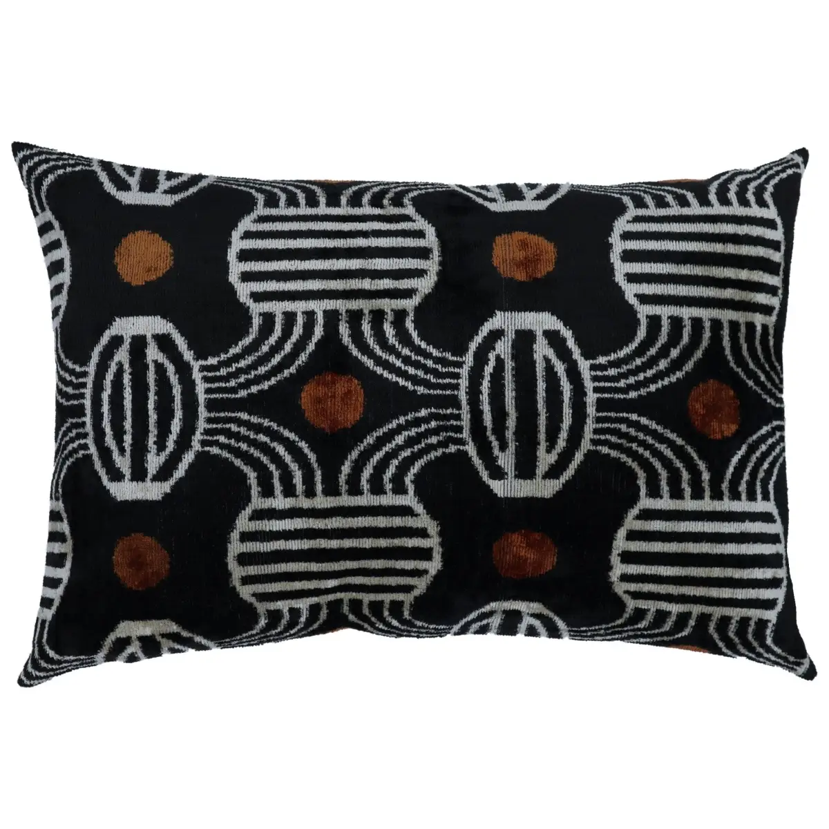 Canvello Luxury Decorative Black Throw Pillow | 16 x 24 in (40 x 60 cm) - Canvello