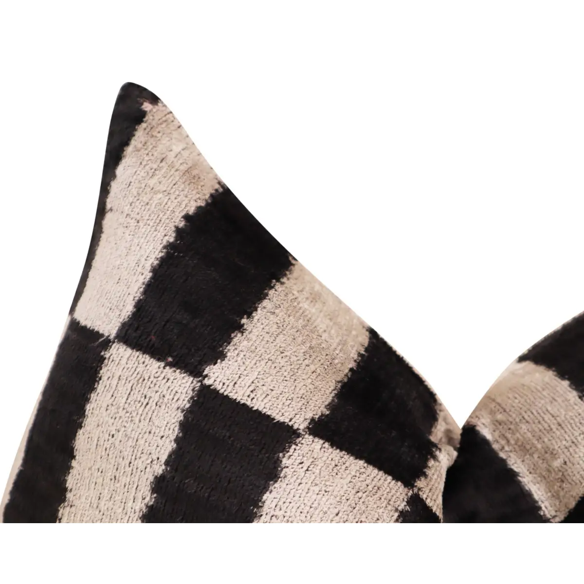 Canvello Luxury Decorative Black & White Throw Pillow | 16 x 24 in (40 x 60 cm) - Canvello