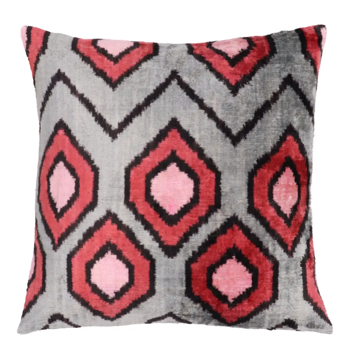 Canvello Luxury Decorative Gray Square Pillows | 16 x 16 in (40 x 40 cm) - Canvello