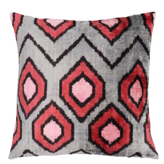 Canvello Luxury Decorative Gray Square Pillows | 16 x 16 in (40 x 40 cm) - Canvello