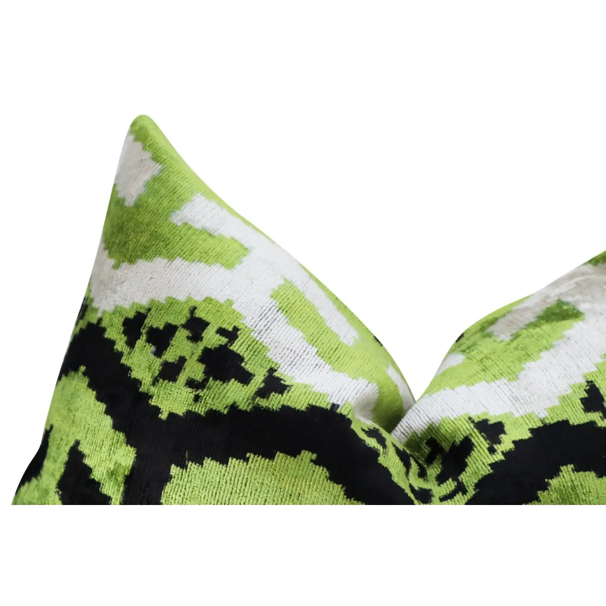 Canvello Luxury Decorative Green Black Throw Pillow | 16 x 24 in (40 x 60 cm) - Canvello