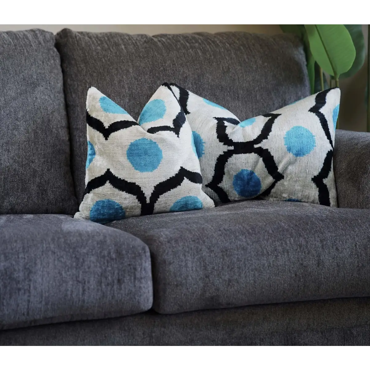 Canvello Luxury Decorative Pillows For Bed | 16x24 | 16x16 | Bundle Of 2 - Canvello