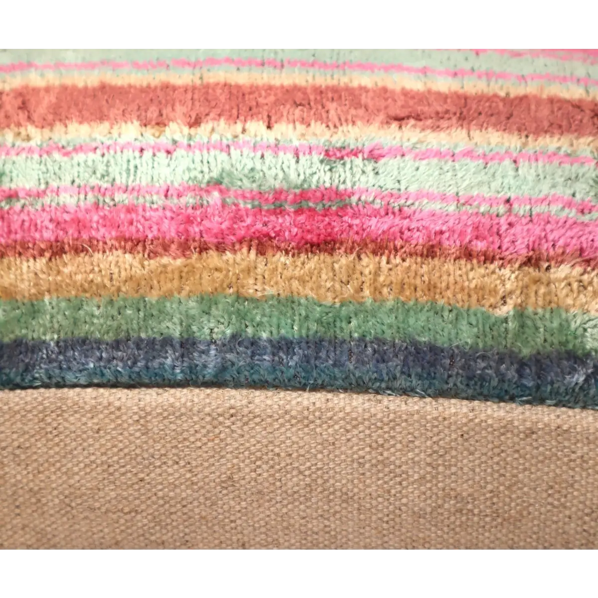 Canvello Luxury Earthtone Stripe Pillow for Couch | 16 x 24 in (40 x 60 cm) - Canvello