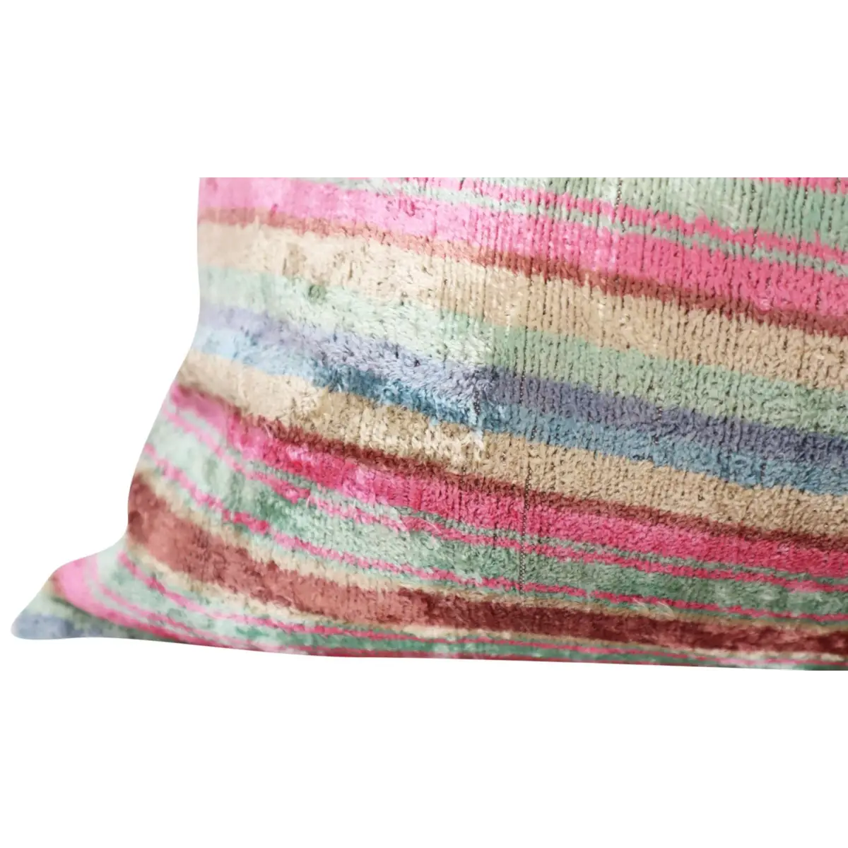 Canvello Luxury Earthtone Stripe Pillow for Couch | 16 x 24 in (40 x 60 cm) - Canvello