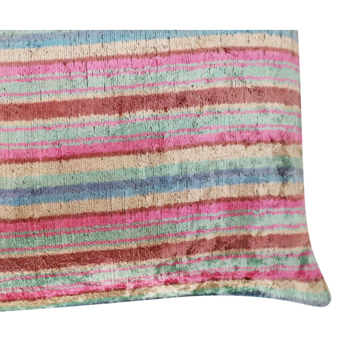 Canvello Luxury Earthtone Stripe Pillow for Couch | 16 x 24 in (40 x 60 cm) - Canvello