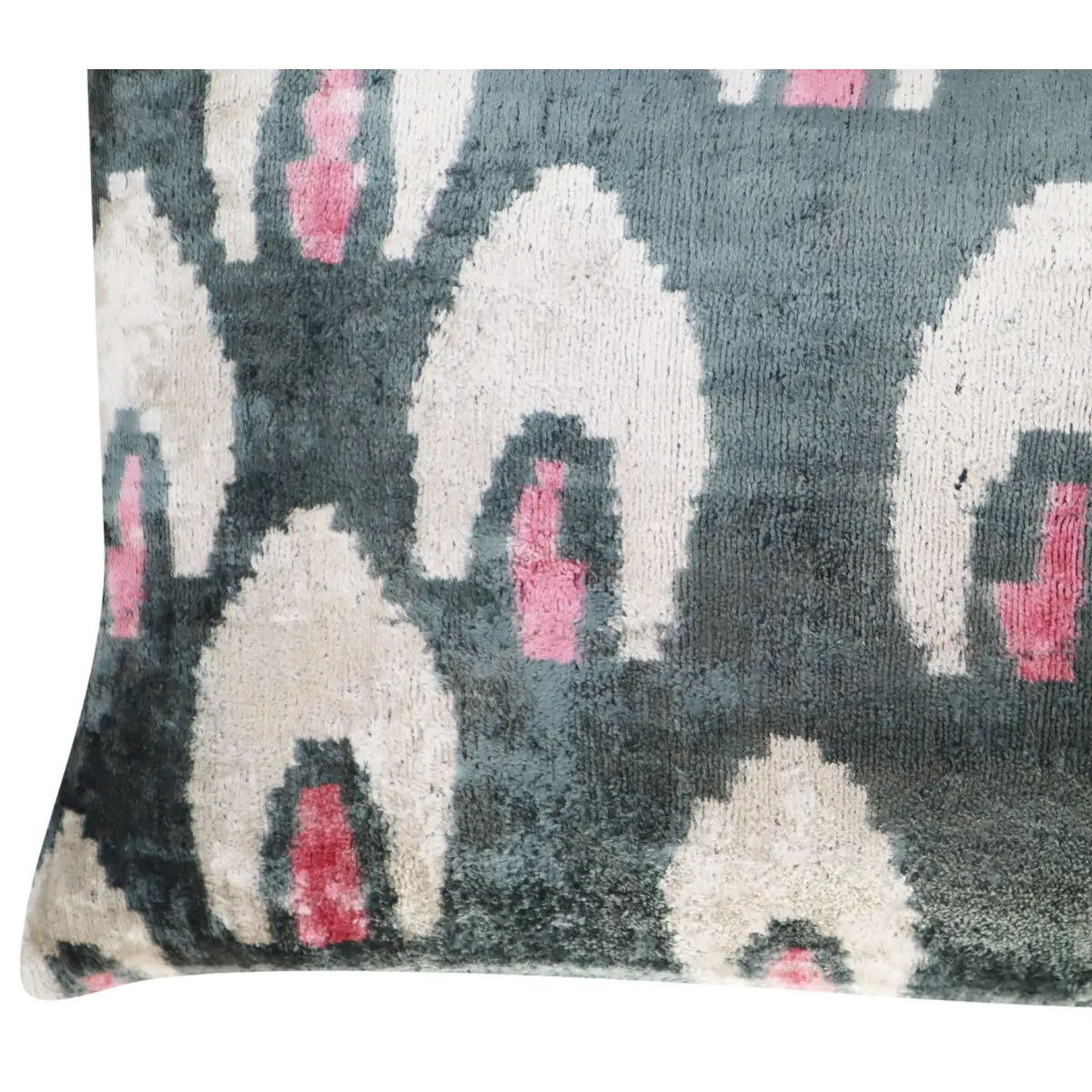 Canvello Luxury Gray Pink Pillow for Couch | 16 x 24 in (40 x 60 cm) - Canvello