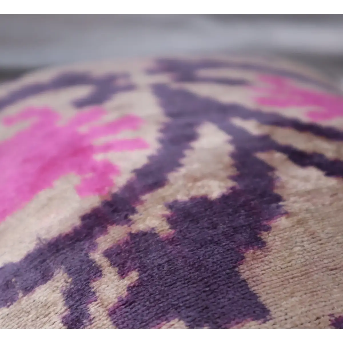 Canvello Luxury Pink Purple Beige Pillow for Couch | 16 x 24 in (40 x 60 cm) - Canvello