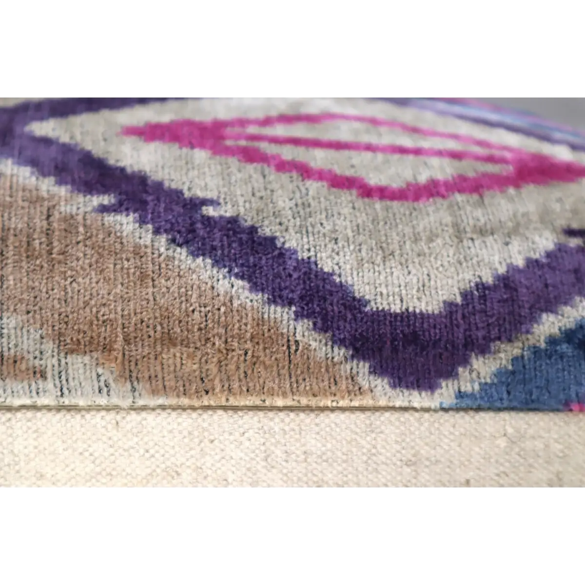 Canvello Luxury Pink Purple Beige Pillow for Couch | 16 x 24 in (40 x 60 cm) - Canvello