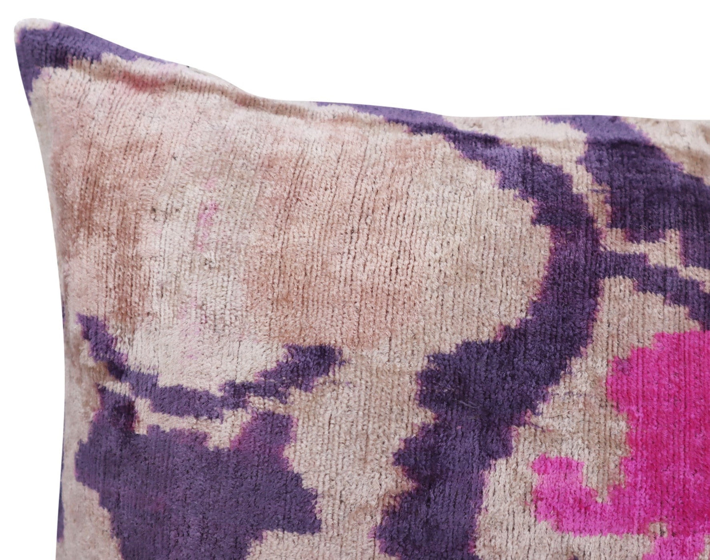 Canvello Luxury Pink Purple Beige Pillow for Couch | 16 x 24 in (40 x 60 cm)