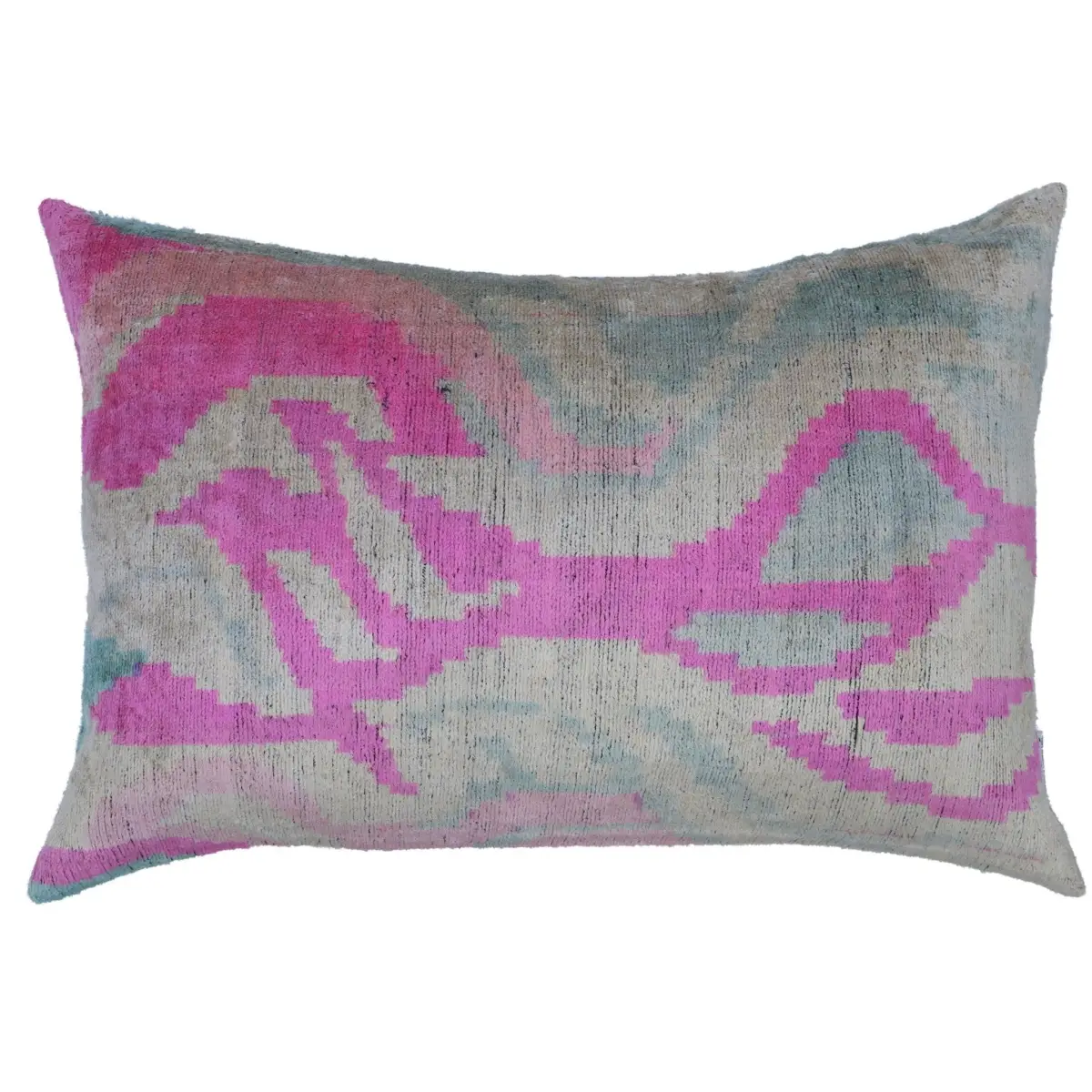 Canvello Luxury Pink Velvet Throw Pillows - 16x24 - Canvello