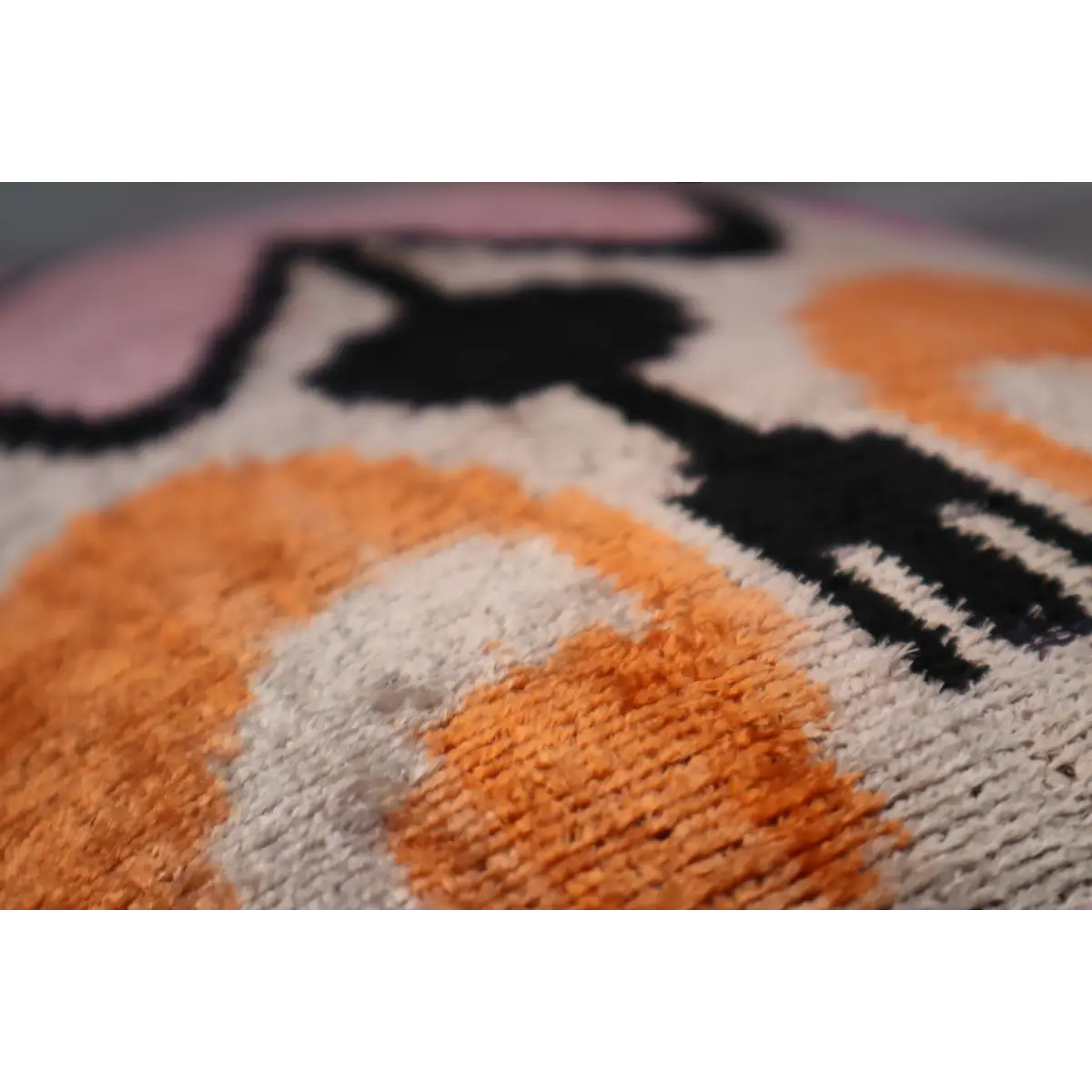 Canvello Orange Pink Handmade 16x24 Silk Velvet Pillow Organic Veg Dyed Down/Feather Filled - Canvello