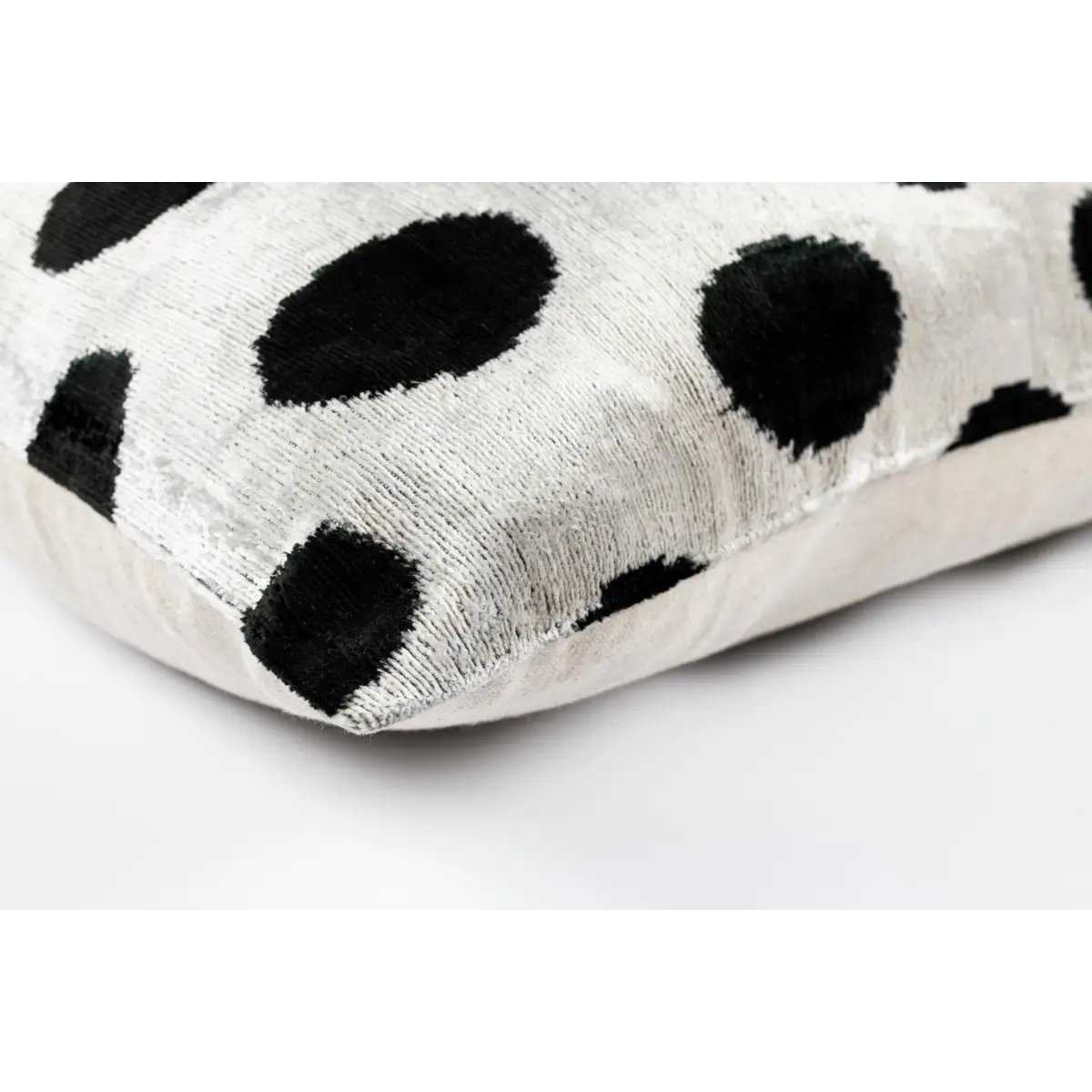 Canvello Organic Handmade Silk Velvet Pillow: 16x24 Inches with Premium Down Feather Insert - All-Natural