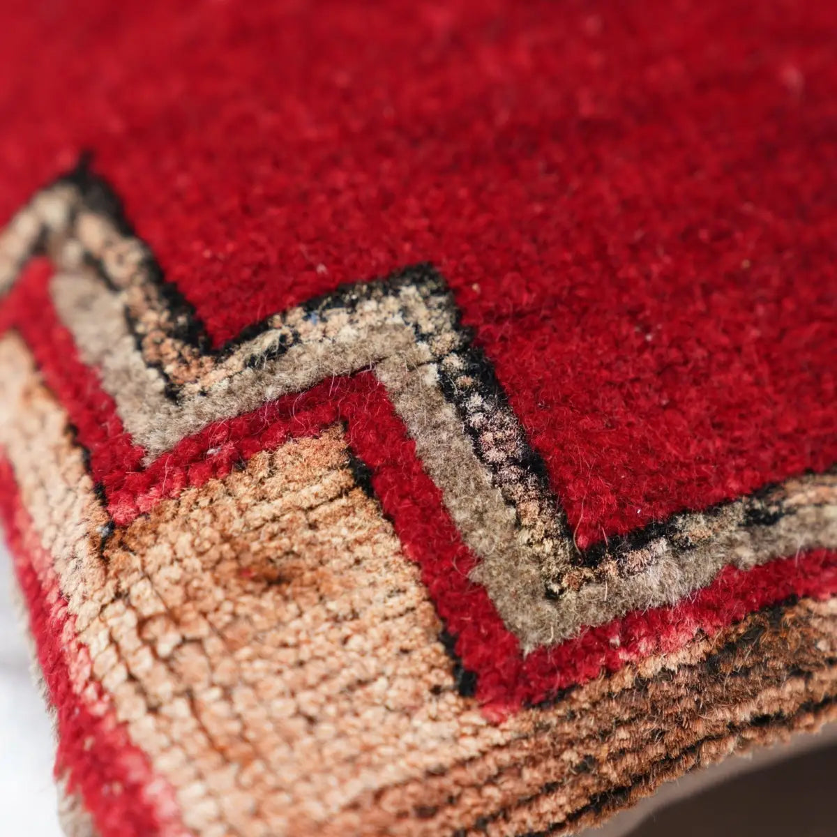 Canvello Rug Cushion With Wool Pillow Cover - 14’’x14’’ - Canvello