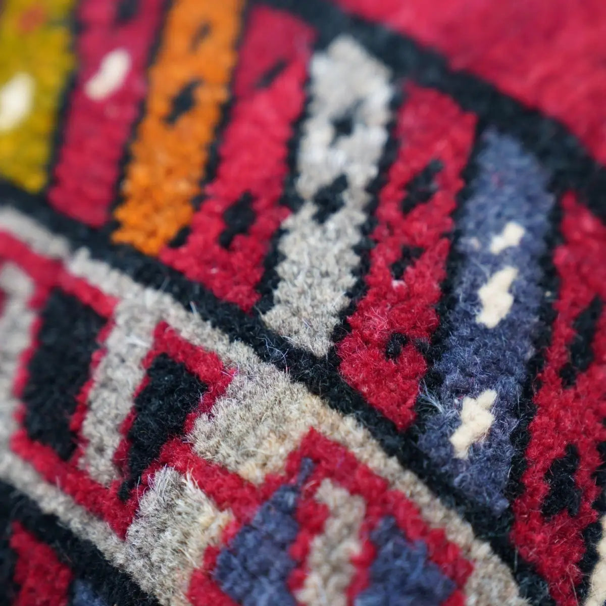 Canvello Rug Cushion With Wool Pillow Cover - 14’’x14’’ - Canvello