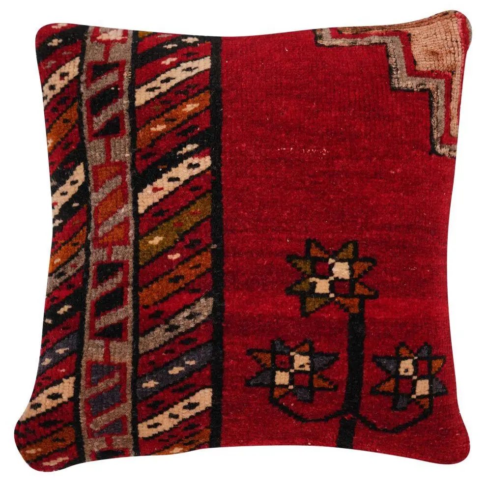 Canvello Rug Cushion With Wool Pillow Cover - 14’’x14’’ - Canvello