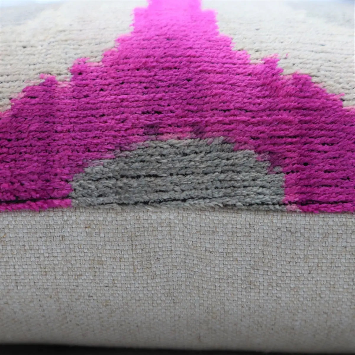 Canvello Silk Velvet Dark Pink Throw Pillows - 16’’x16’’ - Canvello