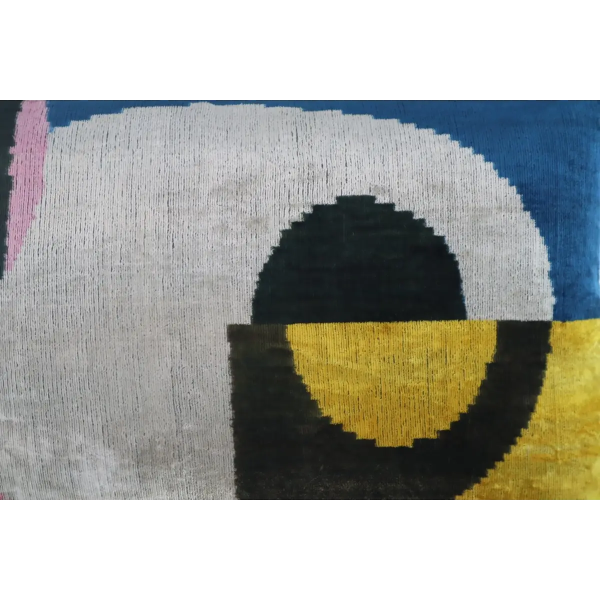 Canvello Silver Black Gold Handmade 16x24 Silk Velvet Pillow Organic Veg Dyed Down/Feather Filled - Canvello
