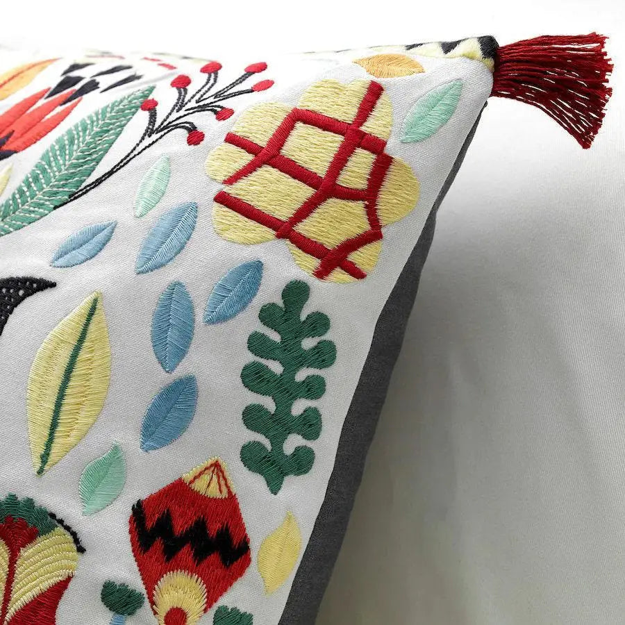 Canvello Swedish Embroidered Throw Pillows - 16x26 - Canvello