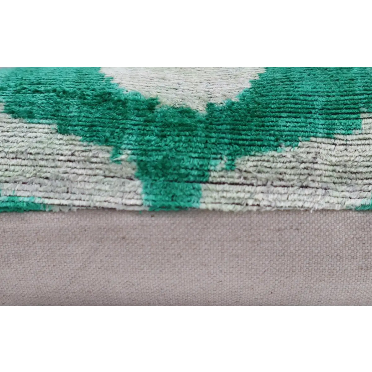 Canvello Throw Luxury Velvet Green Pillow | 16 x 16 in (40 x 40 cm) - Canvello