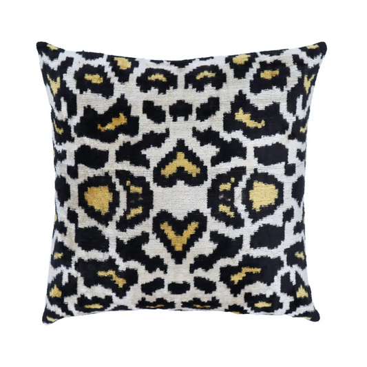 Canvello Tiger Print Black Pillows For Couch - 16x16 inch - Canvello