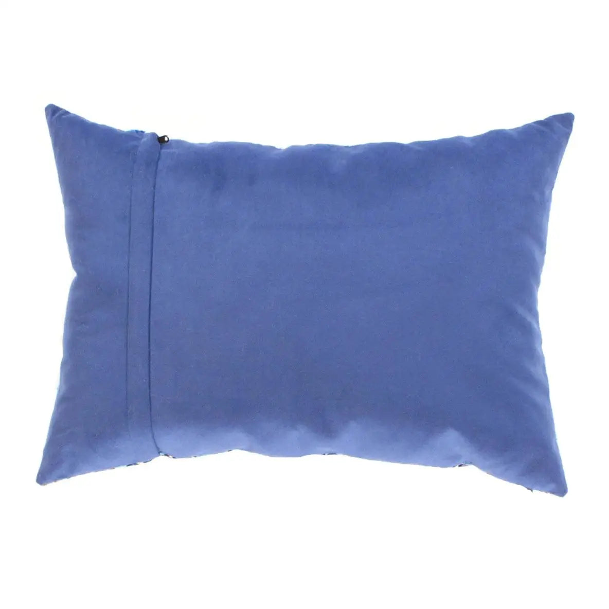 Canvello Tile Design Velvet Pillow - 16’ X 24’ - light blue / 16’ X 24’ - Canvello