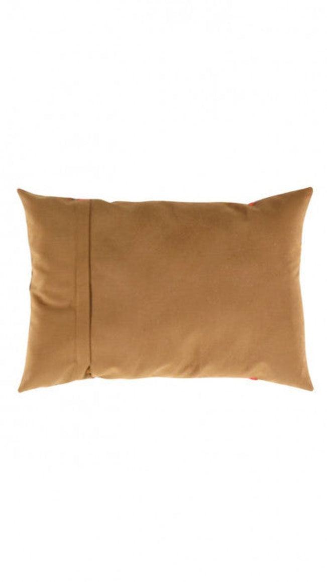 Canvello Traditional Design Velvet Pillow - 16'' X 24''