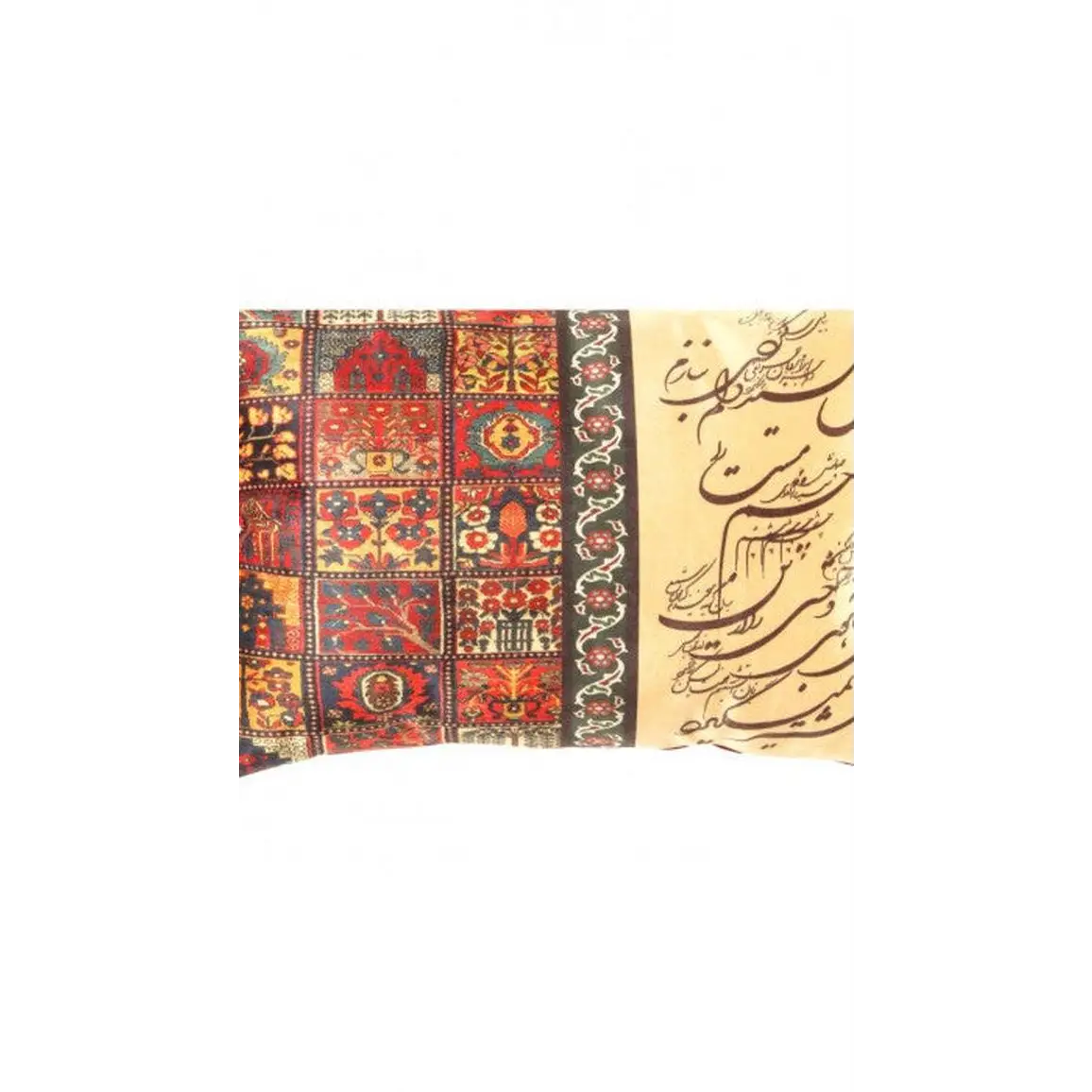 Canvello Traditional Design Velvet Pillow - 16’’ X 24’’ - Beige / 16’’ X 24’’ - Canvello