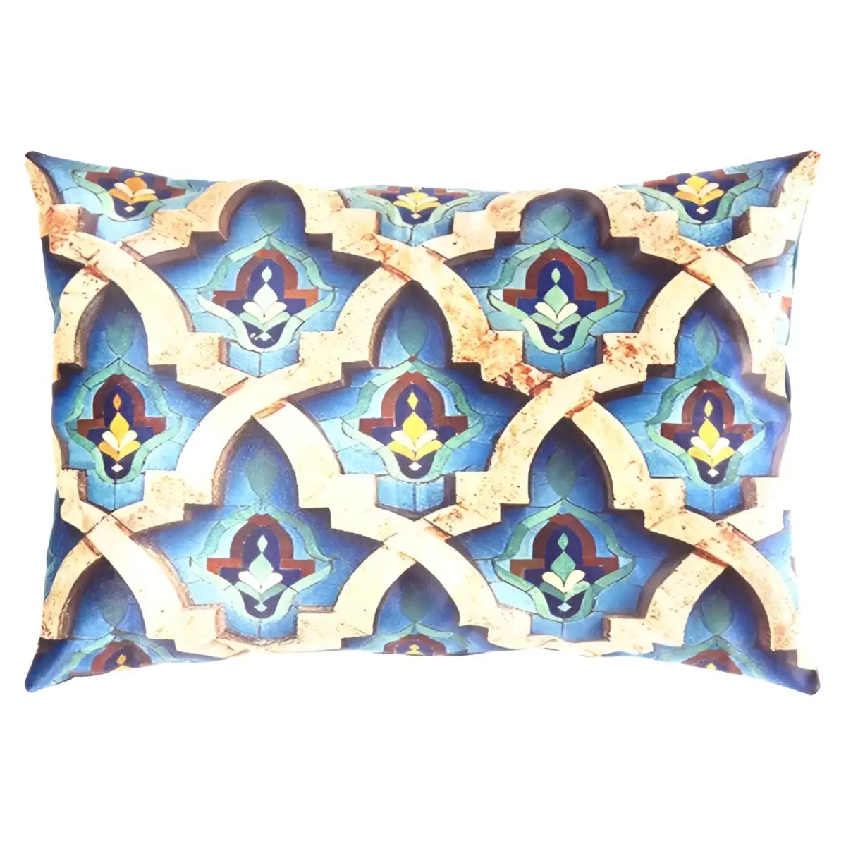 Canvello Traditional Design Velvet Pillow - 16’’ X 24 - Navy Blue / 16’’ X 24’’ - Canvello
