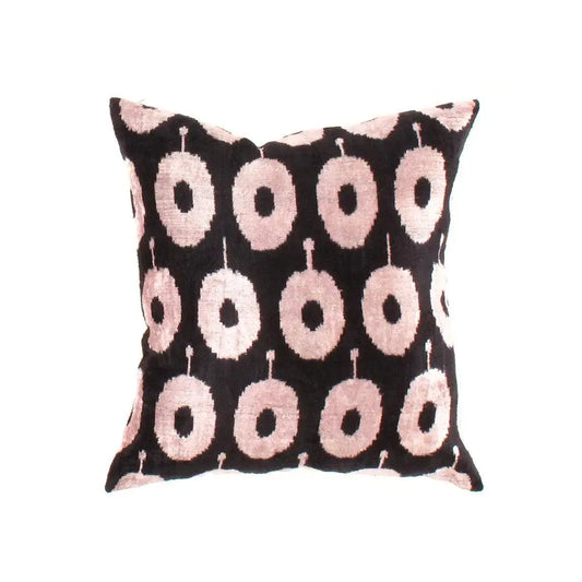 Canvello Turkish Cream And Black Pillows - TI 84 - Black / 1’ x 1’ - Canvello