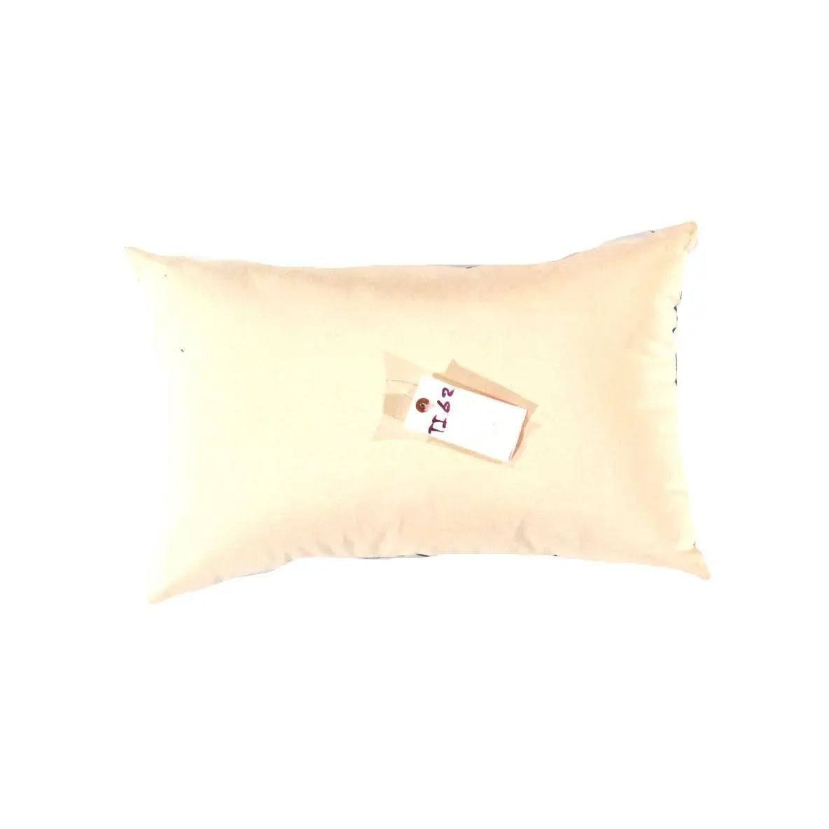 Canvello Turkish Grean Silk IKAT Pillow - 16’’ X 24’’ - Beige - Canvello