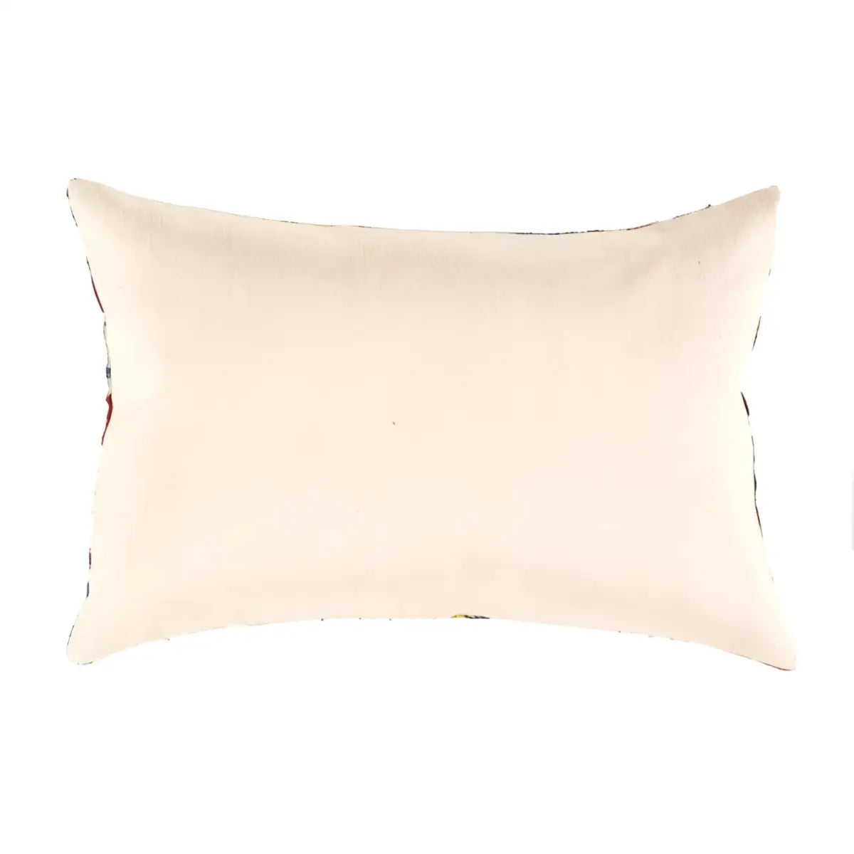 Canvello Turkish Multi colors Velvet Ikat pillow - 16’’ X 24’’ - Black-black / 16’’ X 24’’ - Canvello