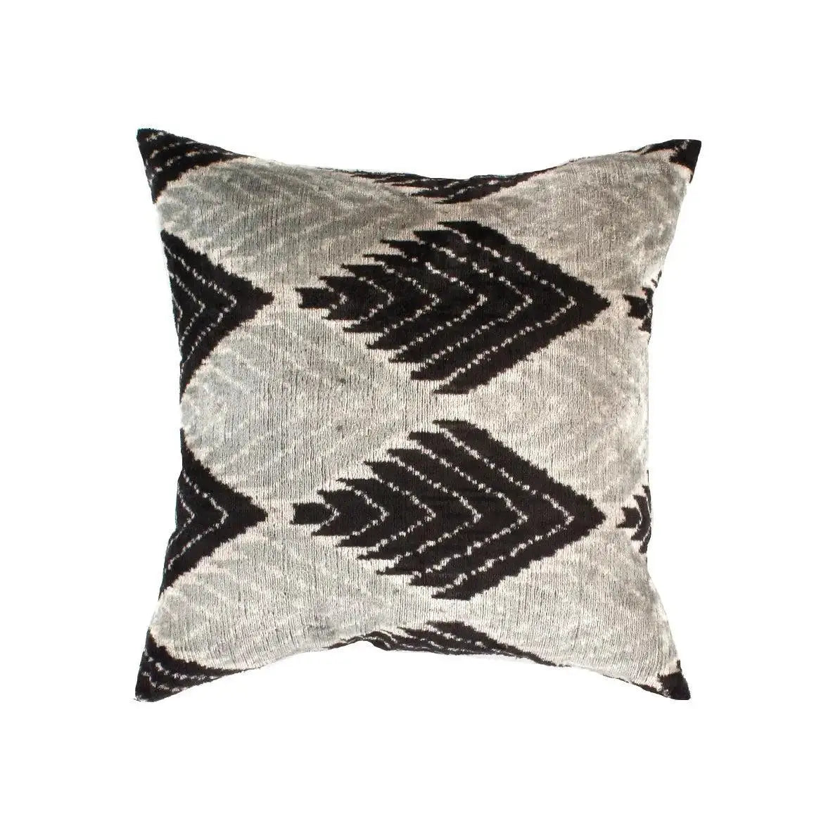 Canvello Turkish Silk Gray Velvet Pillows - TI 47 - Gray / 18’’ x 18’’ - Canvello