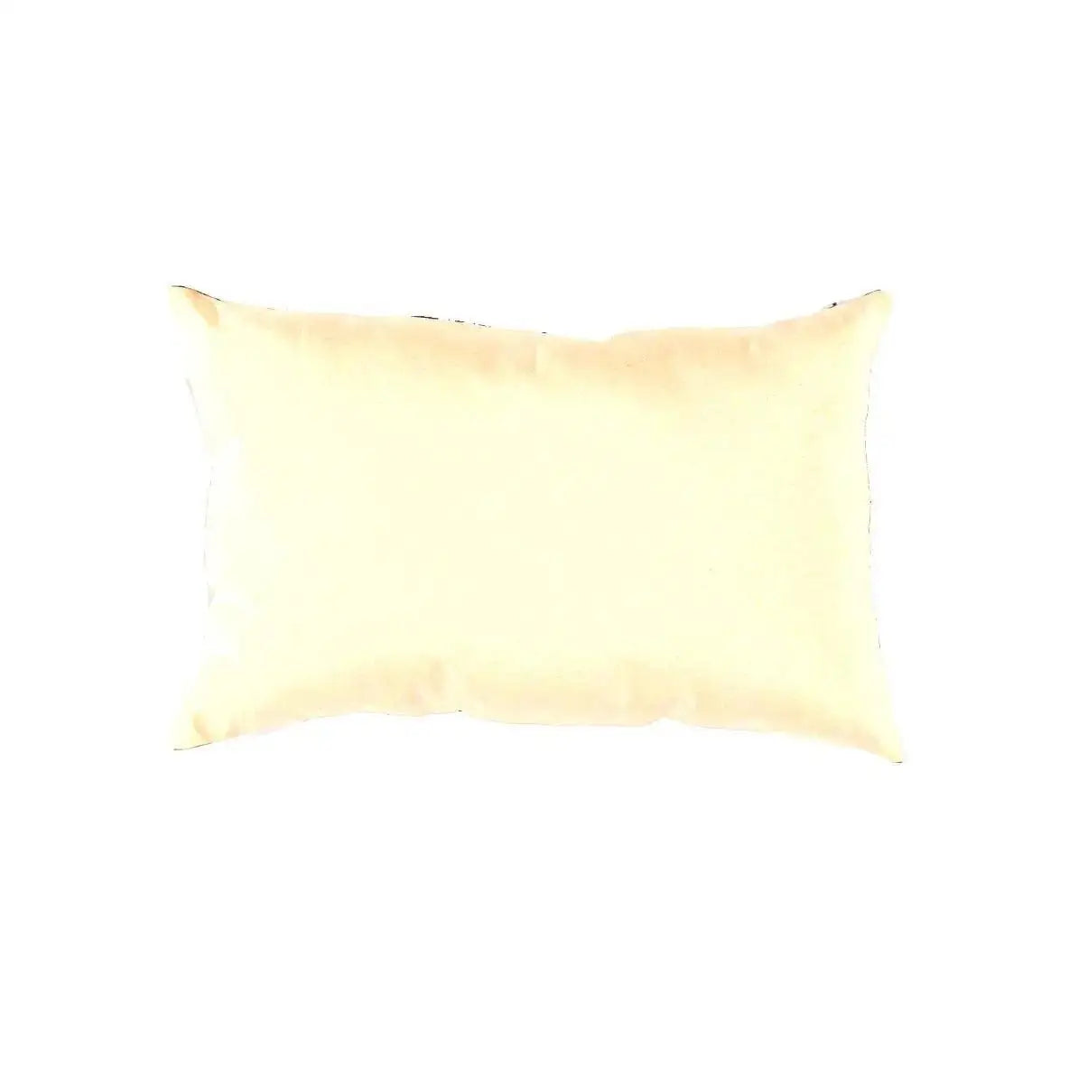 Canvello Turkish Silk Ikat White Throw Pillow - TI 28 - Multi Color / 16’’ x 24’’ - Canvello