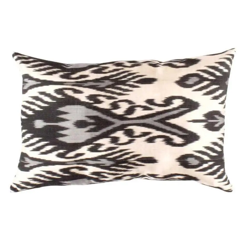 Canvello Turkish Silk Large Throw Pillows - TI 27 - White / 16’’ x 24’’ - Canvello