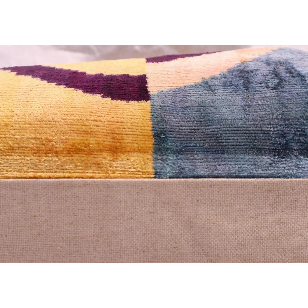 Canvello Unique Beige Gray And Gold Pillows - 20x20 - Canvello