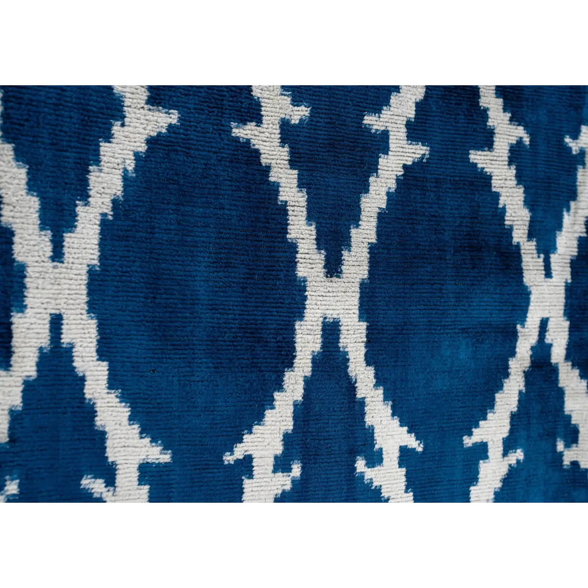 Canvello Unique THROW PILLOW + Down INSERT Couch Cushion Handmade Luxury Fabric Decorative Super Soft Silk Velvet Navy