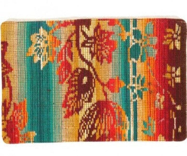 Coussin Kilim turc noué à la main vintage Canvello - 16" x 24"