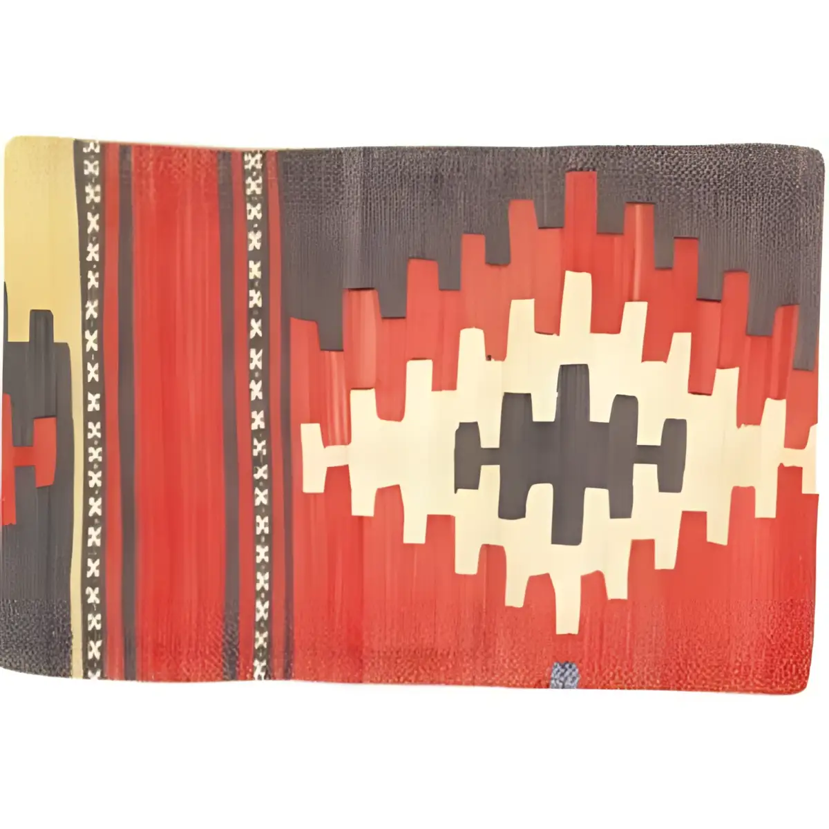 Canvello Vintage Turkish Hand Knotted Kilim Pillow - 16’’ x 24’’ - Rust - Brown - Gold - Beige - Canvello