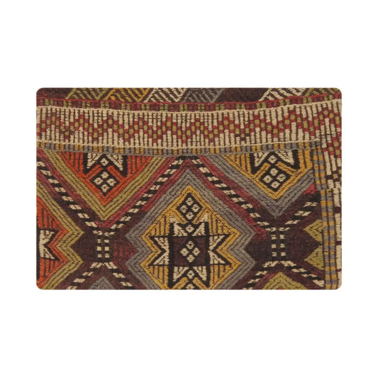 Canvello Canvello Vintage Turkish Kilim Multi Color Accent Pillow Cover - 16’’ x 24’’ - Multi / 16’’ x 24’’ - Canvello