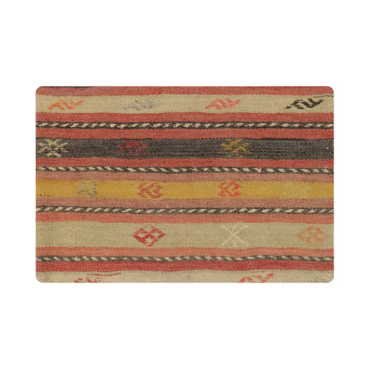 Canvello Canvello Vintage Turkish Kilim Multi Color Accent Pillow Cover - 16’’ x 24’’ - Multi / 16’’ x 24’’ - Canvello