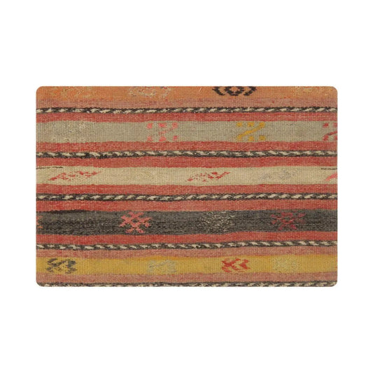 Canvello Canvello Vintage Turkish Kilim Multi Color Accent Pillow Cover - 16’’ x 24’’ - Multi / 16’’ x 24’’ - Canvello