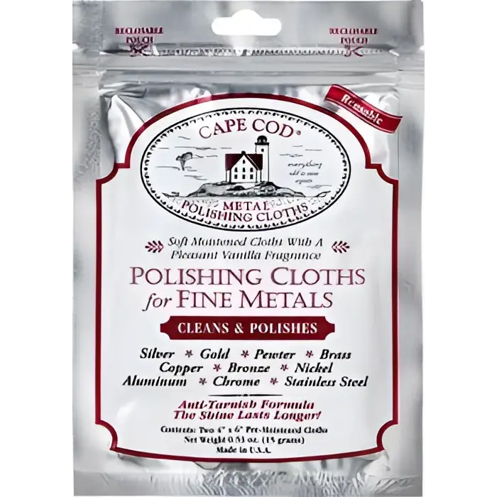 Cape Cod® Metal Polishing Cloths - set of 2 - Cape Cod Polish Inc.