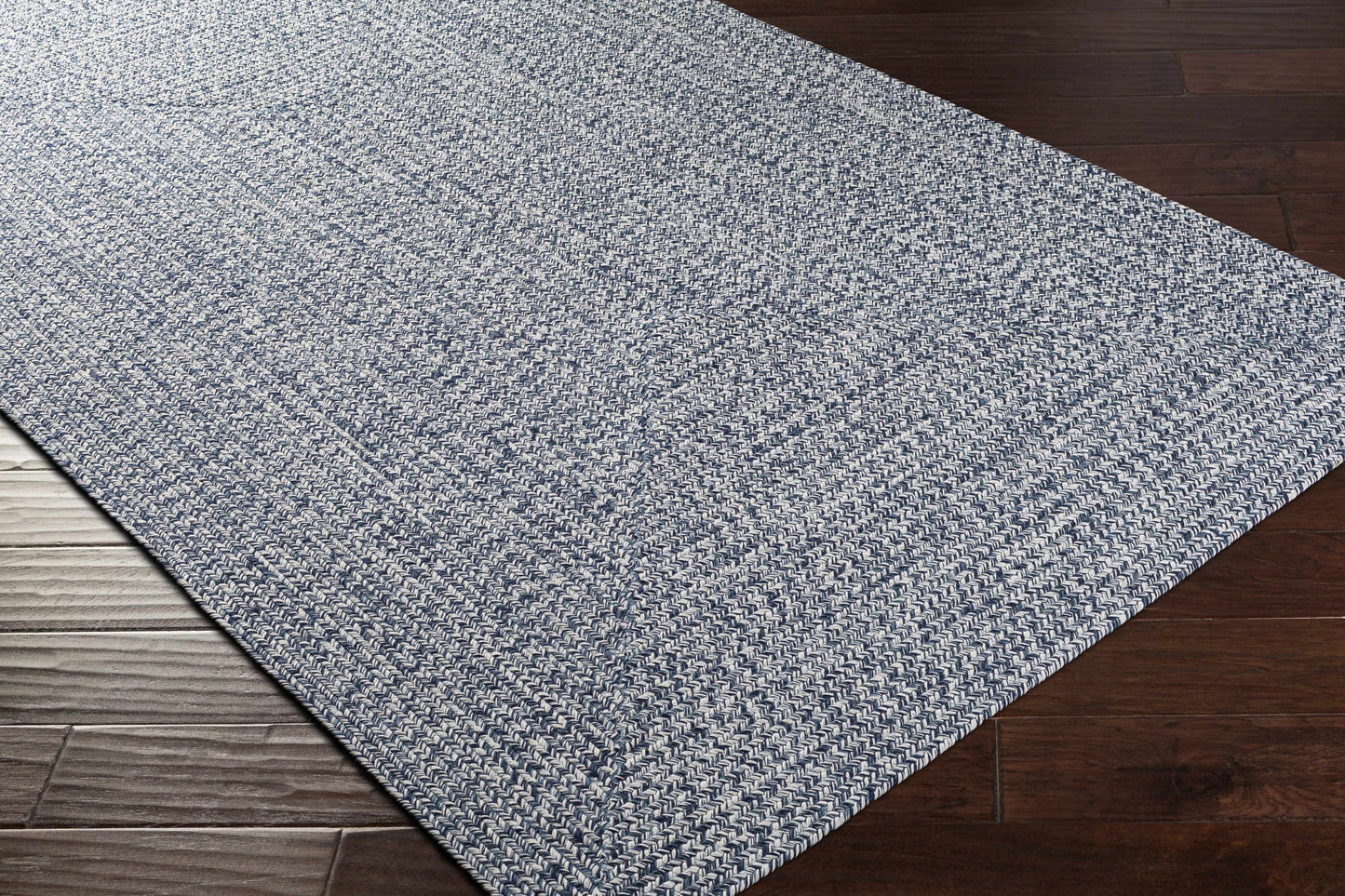 Blue Braided Faux Jute Rug - Boutique Rugs